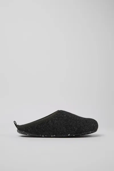 WABI Grey Slippers for Men - Autumn / Winter collection