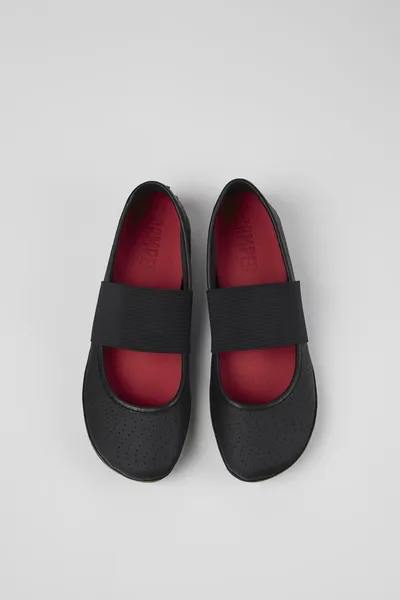 Right Black Ballerinas for Women - Autumn / Winter collection - Image 3