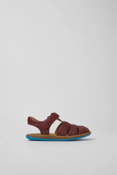 Burgundy Sandals for Kids - Autumn / Winter collection