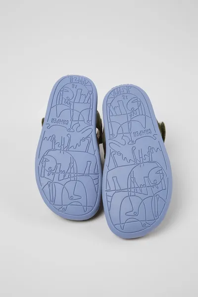 Green Sandals for Kids - Autumn / Winter collection - Image 4