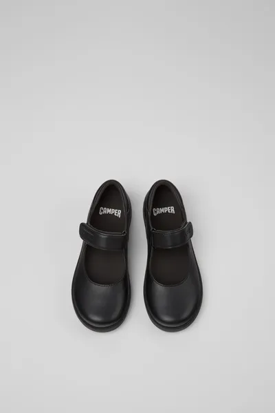 Spiral Black Ballerinas for Kids - Autumn / Winter collection - Image 3