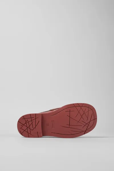 Neuman Red Loafers for Unisex - Autumn / Winter collection - Image 4