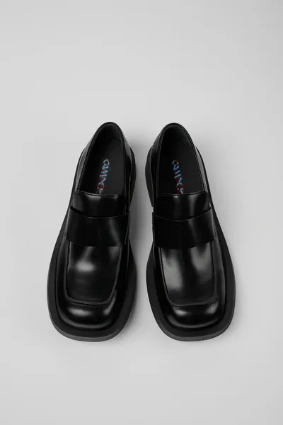 Neuman Black Loafers for Unisex - Autumn / Winter collection - Image 3