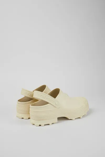 Tracktori White Clogs for Unisex - Autumn / Winter collection - Image 2