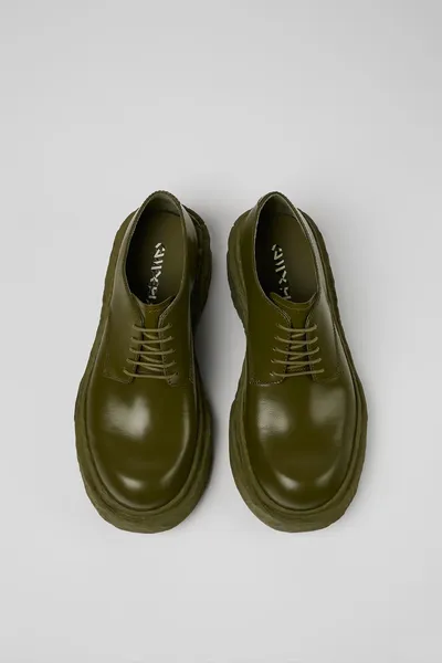 Vámonos Green Loafers for Unisex - Autumn / Winter collection - Image 3