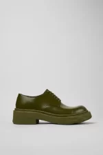 Vámonos Green Loafers for Unisex - Autumn / Winter collection
