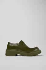 Vámonos Green Loafers for Unisex - Autumn / Winter collection