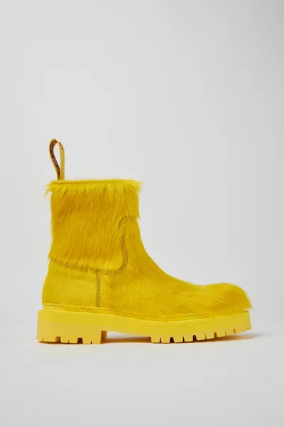 Eki Yellow Boots for Unisex - Autumn / Winter collection