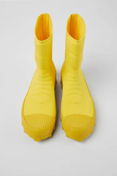 Tracktori Yellow Formal Shoes for Unisex - Autumn / Winter collection - Image 3