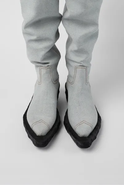 Venga Blue Ankle Boots for Unisex - Autumn / Winter collection - Image 3