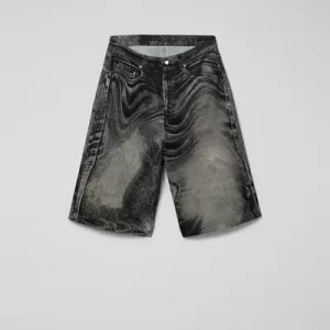 Denim shorts AU00007-003 Apparel Women. Official Online Store USA
