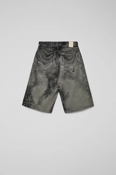 Denim shorts AU00007-003 Apparel Women. Official Online Store USA - Image 2