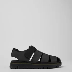 oruga Black Sandals for Men - Autumn / Winter collection