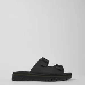 oruga Black Sandals for Men - Autumn / Winter collection