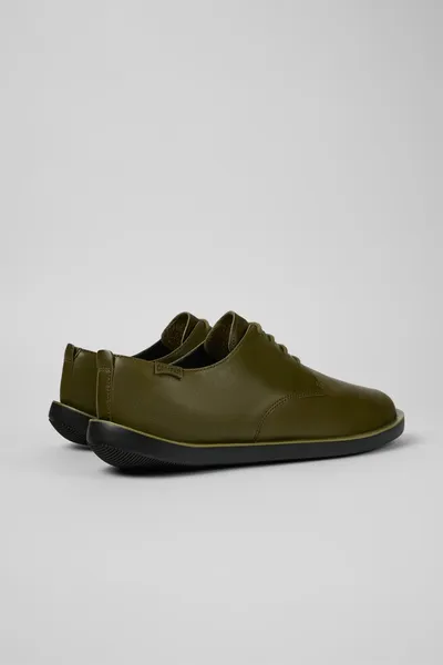 Green Formal Shoes for Men - Autumn / Winter collection - Image 2