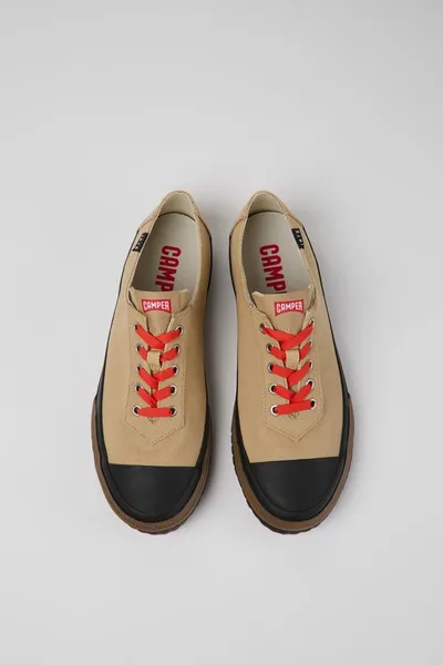 camaleon Beige Sneakers for Men - Autumn / Winter collection - Image 3