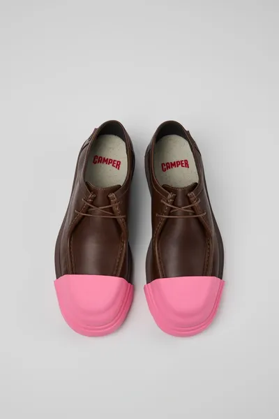 Junction Brown Formal Shoes for Men - Autumn / Winter collection - Image 3