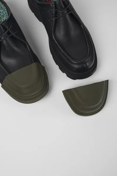 Junction Black Formal Shoes for Men - Autumn / Winter collection - Image 5