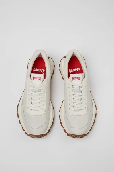 Drift Trail White Sneakers for Men - Autumn / Winter collection - Image 4