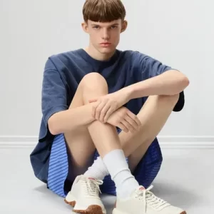 Drift Trail White Sneakers for Men - Autumn / Winter collection