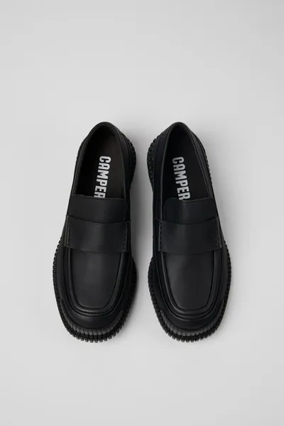 Pix Black Formal Shoes for Men - Autumn / Winter collection - Image 3