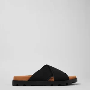 Brutus Black Sandals for Men - Autumn / Winter collection