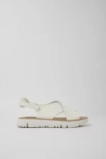 oruga White Sandals for Women - Autumn / Winter collection