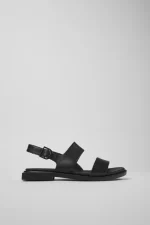Eda Black Sandals for Women - Autumn / Winter collection