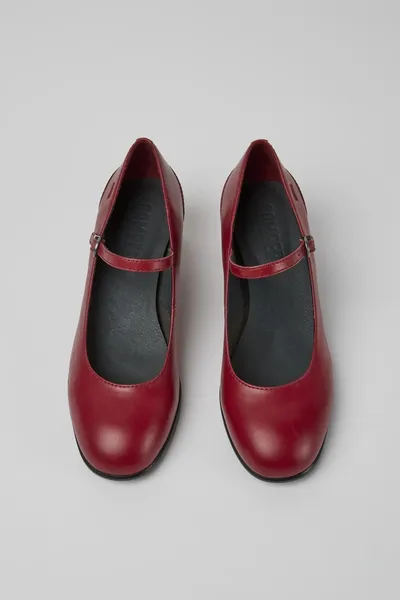 katie Red Formal Shoes for Women - Autumn / Winter collection - Image 3