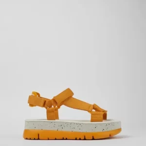 oruga Orange Sandals for Women - Autumn / Winter collection