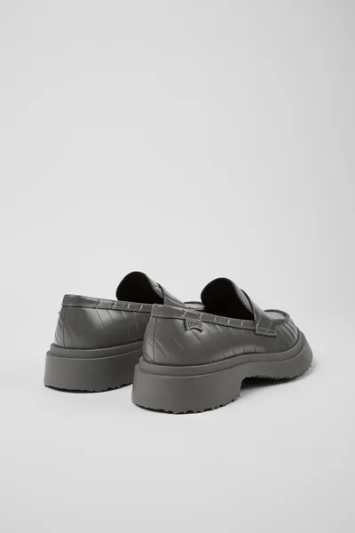 Twins Grey Formal Shoes for Women - Autumn / Winter collection - Image 3