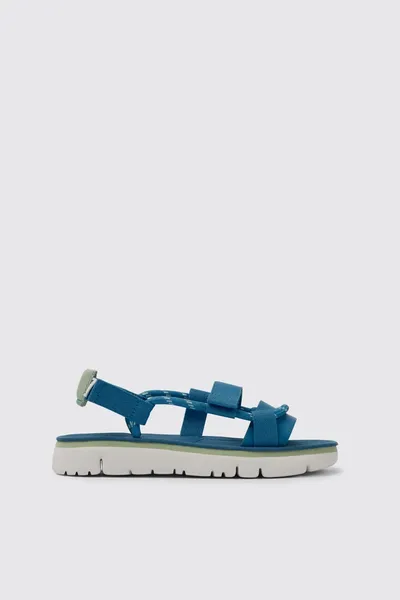 oruga Blue Sandals for Women - Autumn / Winter collection - Image 4