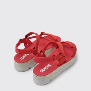 oruga Red Sandals for Women - Autumn / Winter collection