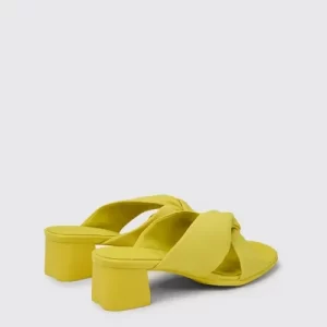 katie Yellow Sandals for Women - Autumn / Winter collection
