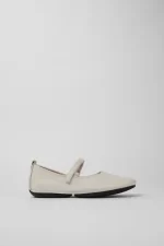 Right White Ballerinas for Women - Autumn / Winter collection