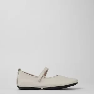 Right White Ballerinas for Women - Autumn / Winter collection