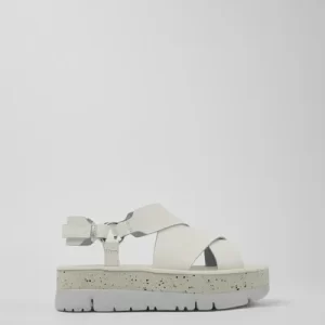 oruga White Sandals for Women - Autumn / Winter collection