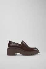 Milah Burgundy Formal Shoes for Women - Autumn / Winter collection