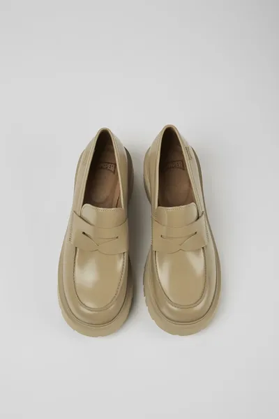 Milah Beige Formal Shoes for Women - Autumn / Winter collection - Image 3
