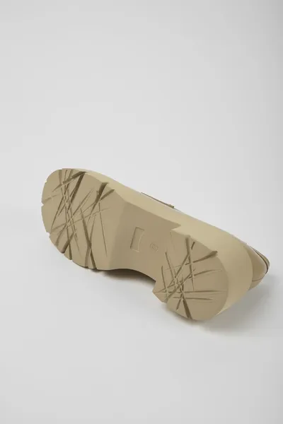 Milah Beige Formal Shoes for Women - Autumn / Winter collection - Image 4