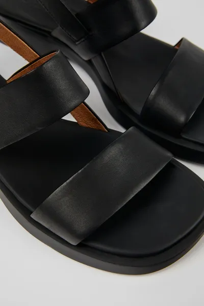 Dana Black Sandals for Women - Autumn / Winter collection - Image 5