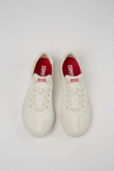 Path White Sneakers for Women - Autumn / Winter collection - Image 3