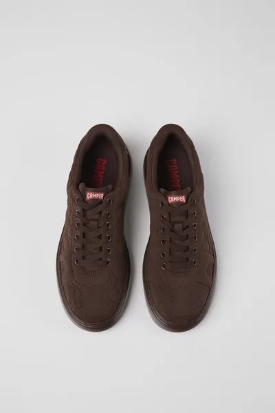 runner Burgundy Sneakers for Women - Autumn / Winter collection - Image 3