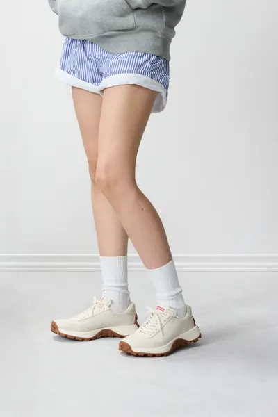 Drift Trail White Sneakers for Women - Autumn / Winter collection