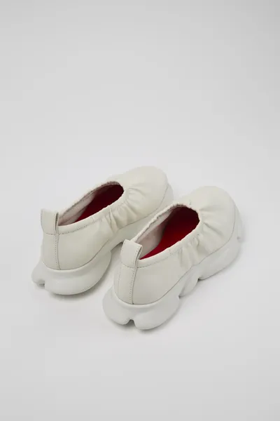 Karst White Ballerinas for Women - Autumn / Winter collection - Image 2