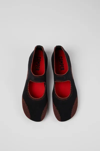 Right Multicolor Ballerinas for Women - Autumn / Winter collection - Image 3