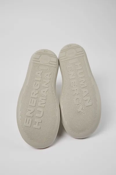 beetle White Ankle Boots for Men - Autumn / Winter collection - Image 4