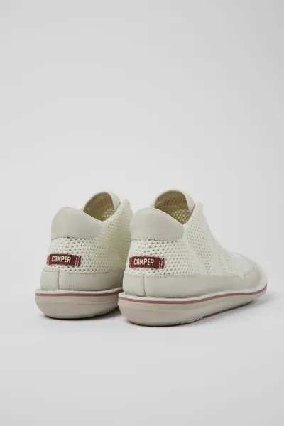 beetle White Ankle Boots for Men - Autumn / Winter collection - Image 2