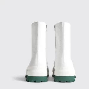 Tracktori White Ankle Boots for Men - Autumn / Winter collection