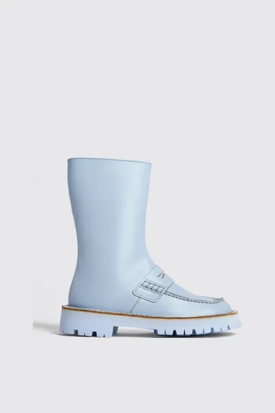 Eki Blue Ankle Boots for Men - Autumn / Winter collection - Image 4